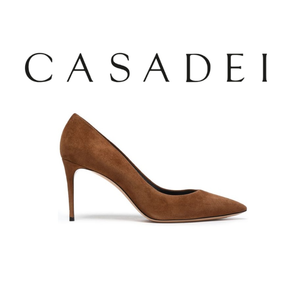 CASADEI Suede Heels